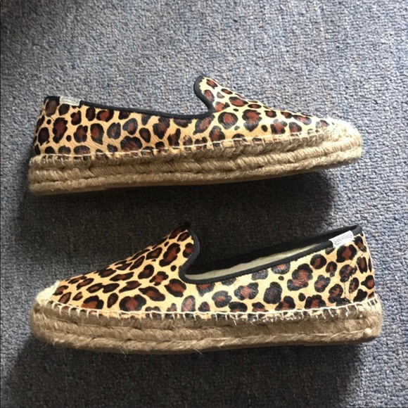 Soludos Leopard Platform Espadrille - Picture 3 of 4